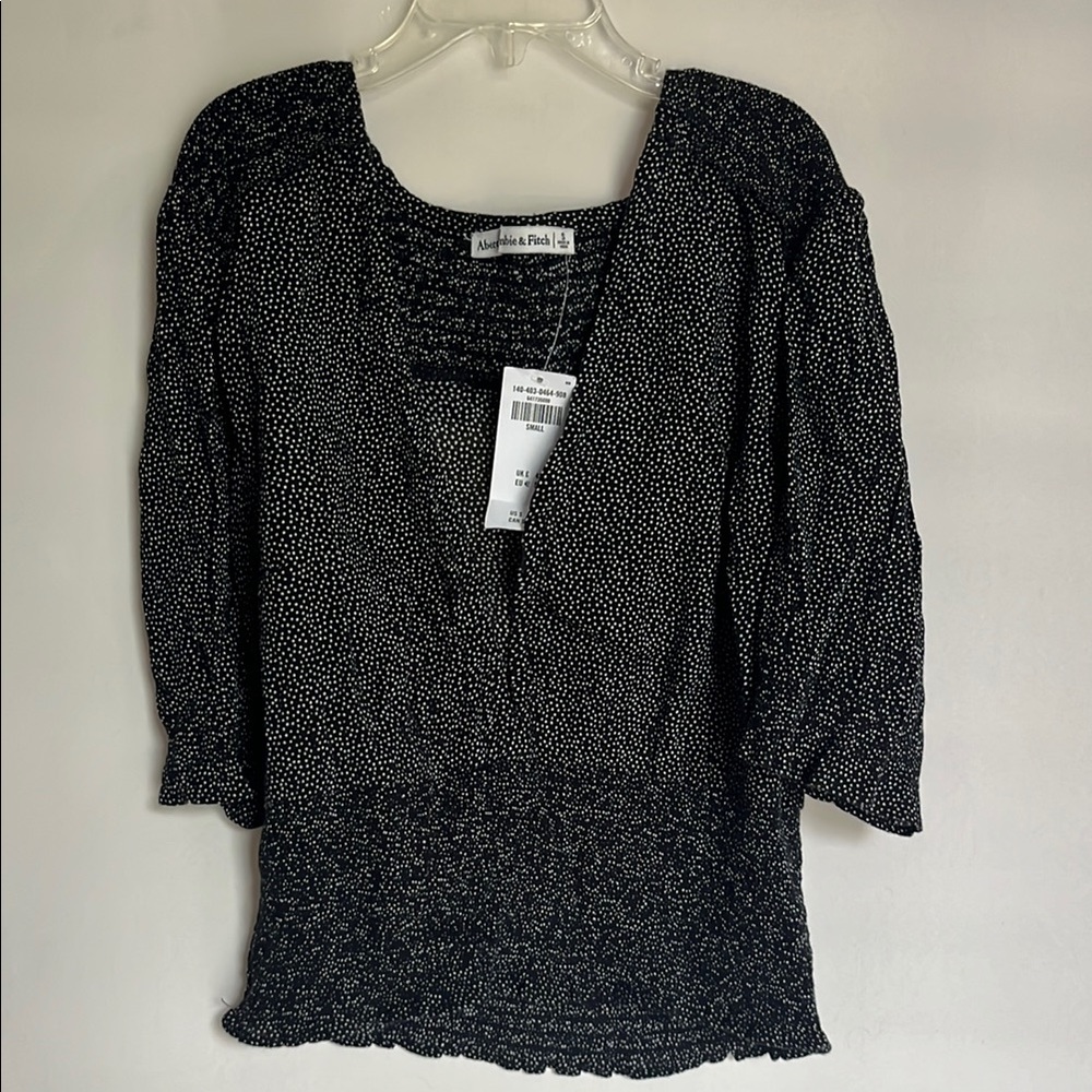 NWT Abercrombie Smocked Blouse